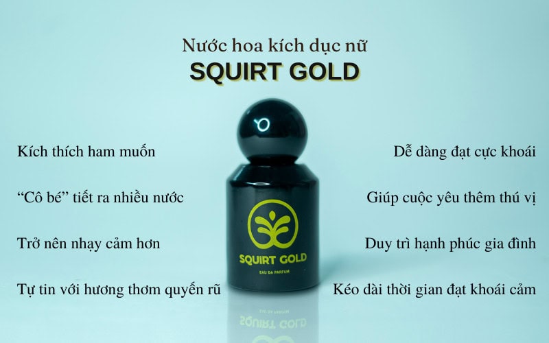 Công dụng của squirt gold