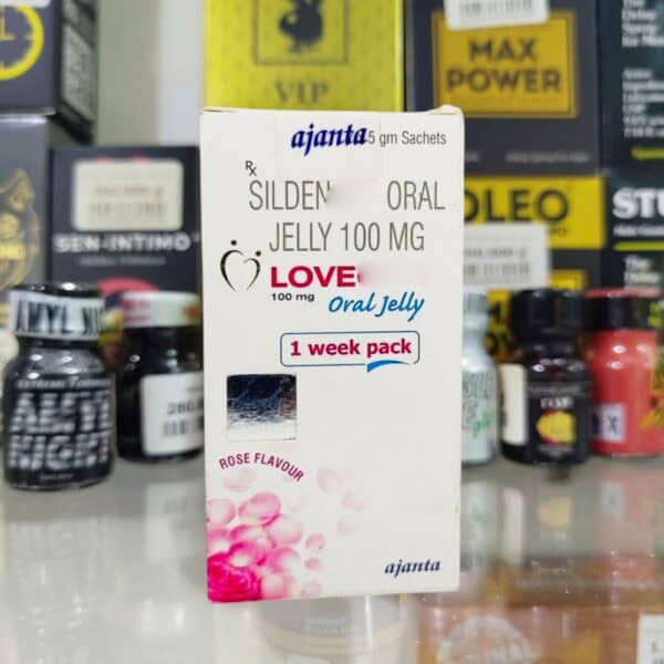 Thạch Tăng Sinh Lý Nữ Oral Jelly 100mg (Hộp 7 Gói)  – Hỗ trợ sinh lý nữ, tăng khoái cảm, cải thiện khô hạn