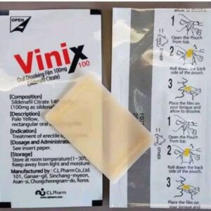 Viên thuốc tránh thai Vinix dạng phim uống nhanh, hiệu quả cao, an toàn cho người sử dụng, phù hợp với nhu cầu tránh thai và kiểm soát sinh sản hàng ngày.