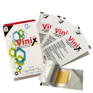 ViniX thuốc chống xuất tinh sớm dạng phim 100mg nhập khẩu cao cấp dành cho người lớn.