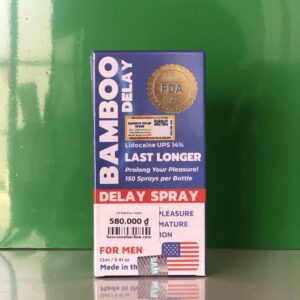 Dụng cụ xịt kéo dài thời gian quan hệ, tăng khoái cảm cho nam giới, có thành phần Lidocaine 14%, 150 lần xịt, sản phẩm dành cho người lớn, chất lượng cao nhập khẩu Mỹ.